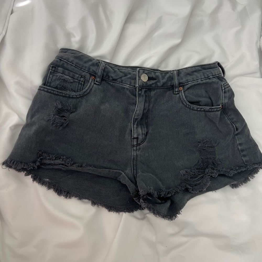 Pacsun High Rise Festival Denim Shorts